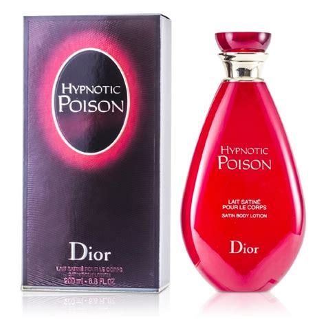 dior midnight poison satin body lotion|christian Dior hypnotic poison lotion.